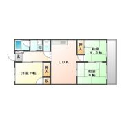 山王コーポの間取り画像