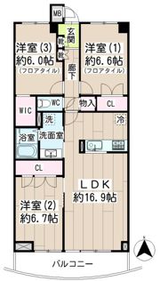 LIVE REST KAWASAKI 515の間取り画像