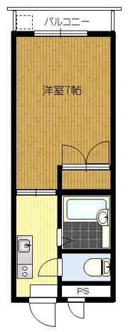 パインハイツ桜井の間取り画像