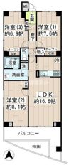 リブレスト川崎の間取り画像
