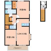 エブリーⅠの間取り画像