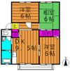 サンビレッジ新田 Bの間取り画像