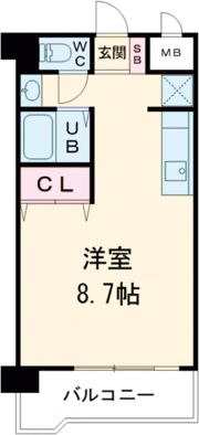 大在MGビルの間取り画像