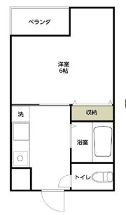 メルシー幸Ⅱの間取り画像