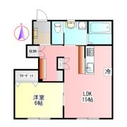 ヴィラフロンティアの間取り画像