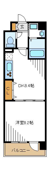 シャルム協和の間取り画像