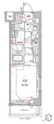 クレヴィスタ練馬桜台Ⅱの間取り画像