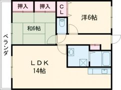 ウイング21の間取り画像
