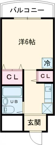 メゾンUQの間取り画像