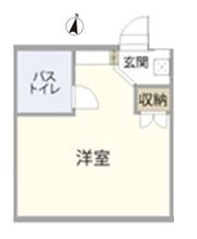 クロノス平塚西の間取り画像