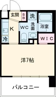 ジオエント梅田北リバーフロントの間取り画像