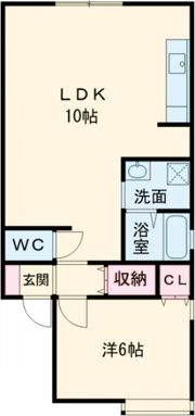 セジュールボードの間取り画像