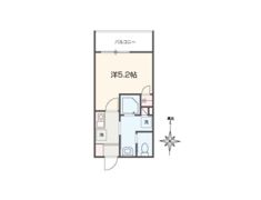 MELDIA新秋津の間取り画像