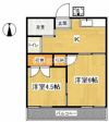 第二長沼ハイツの間取り画像
