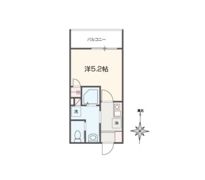 MELDIA新秋津の間取り画像