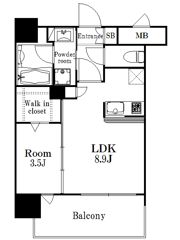 エンクレスト博多PREMIERの間取り画像