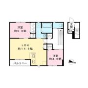 ポプリ中山の間取り画像