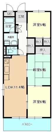 ジュニオの間取り画像