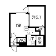 ラグジースペース南郷の間取り画像