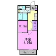 カサ・ベルデ Bの間取り画像