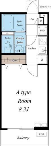 リブリ・スカイアースの間取り画像