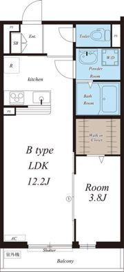 リブリ・ルーチェテラスの間取り画像