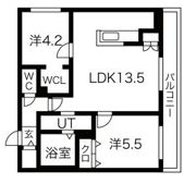ララコム澄川の間取り画像
