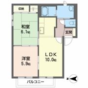 サンベルデM Aの間取り画像