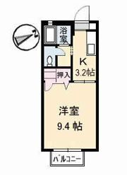 エルディムIIの間取り画像