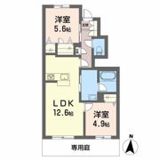 シャーメゾン レ・フレールVIの間取り画像