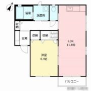 エクレールメゾン湯川の間取り画像