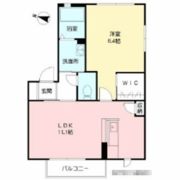 ウィスティリア神岳 B棟の間取り画像