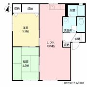 シャルマン五常の間取り画像