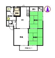 ピアッツァ若楠 C棟の間取り画像