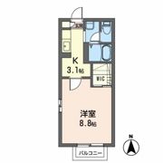 ディアス築地の間取り画像