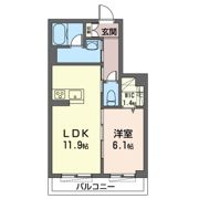 BEREOふじみ野 Bの間取り画像