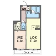 BEREOふじみ野 Bの間取り画像