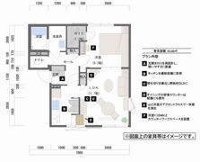 フラッツ 山下 Aの間取り画像
