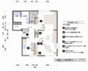 フラッツ 山下 Aの間取り画像