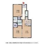 ヴィラシャンテの間取り画像