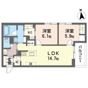 ルアナオヤマの間取り画像