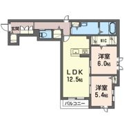 リヴェール スリジエの間取り画像