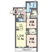 クレスティークIIの間取り画像