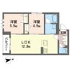 ラピスラズリの間取り画像