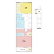 イーリッチテラス寺尾上の間取り画像