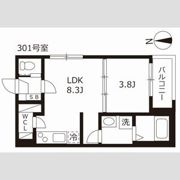 ハーモニーテラスティーエイチの間取り画像