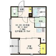 ALIVIO UCHIDABASHIの間取り画像