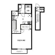 アンプルール リーブル 秀Ⅱの間取り画像
