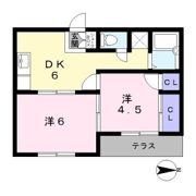 ヒルズペガサスの間取り画像