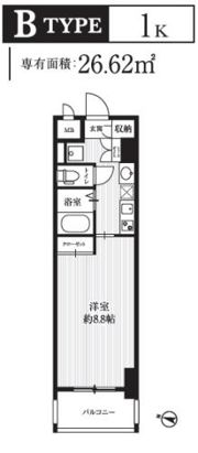 HF久屋大通レジデンスの間取り画像